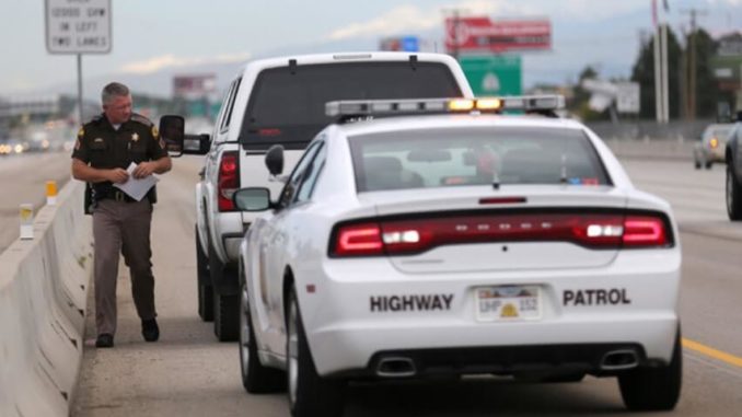 Pulled-Over-By-Police-On-the-Freeway